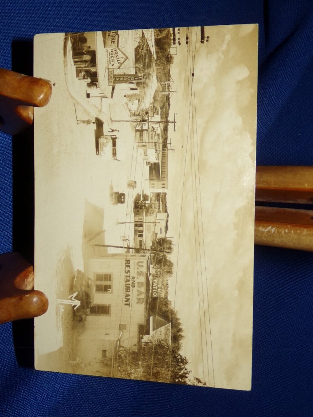 VINTAGE RPPC Photo POSTCARD "U.S. BAR AND RESTAURANT " REYNOSA MEXICO